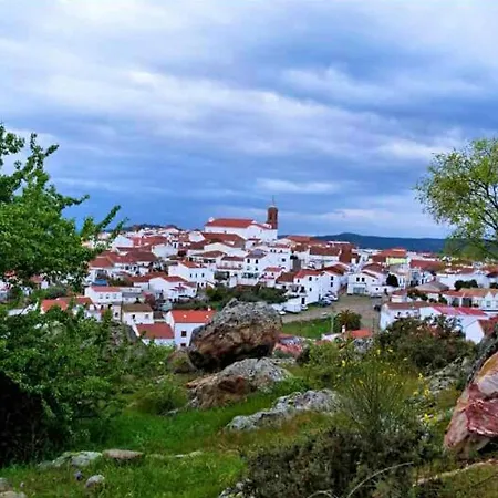 Charming House With Mountain View In Encinasola, Fireplace Holiday home