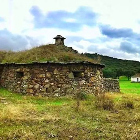Charming House With Mountain View In Encinasola, Fireplace *