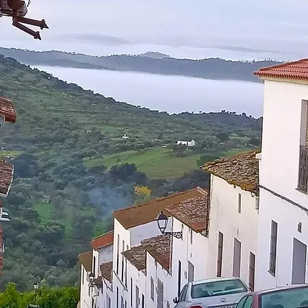 Charming House With Mountain View In Encinasola, Fireplace Holiday home *
